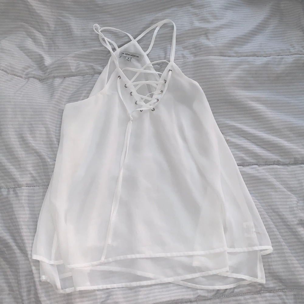 Perfect condition white top!